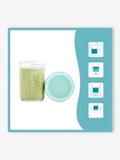 4 Babybols En Verre (220 Ml) BABYMOOV Multicolore - Babymoov -Buki France Shop 4 babybols en verre 220 ml babymoov 4