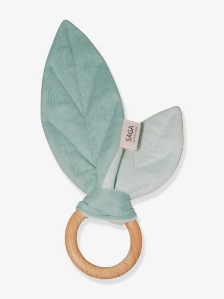 Anneau De Dentition Feuilles - SAGA COPENHAGEN Vert - Saga Copenhagen 2 Anneau De Dentition Feuilles - SAGA COPENHAGEN Vert - Saga Copenhagen – Image 2