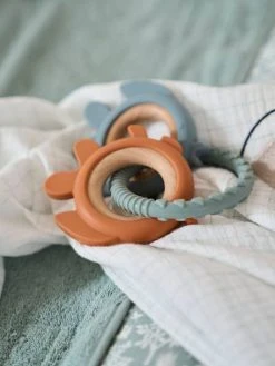 Anneaux De Dentition En Bois Et Silicone Multicolor - Vertbaudet -Buki France Shop anneaux de dentition en bois et silicone 3