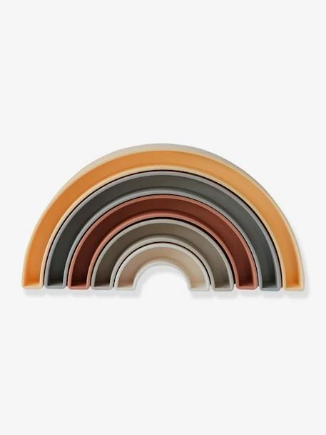 Arc-en-ciel à Empiler - MUSHIE Jaune - Mushie 2 Arc-en-ciel à Empiler - MUSHIE Jaune - Mushie – Image 2