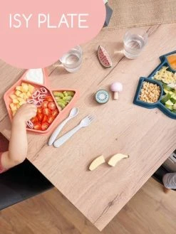 Assiette Repas BABYMOOV ISY Terracotta (renard) - Babymoov -Buki France Shop assiette repas babymoov isy 2