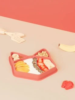 Assiette Repas BABYMOOV ISY Terracotta (renard) - Babymoov -Buki France Shop assiette repas babymoov isy 5
