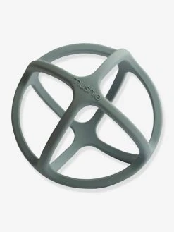 Balle De Dentition En Silicone - MUSHIE Bleu - Mushie -Buki France Shop balle de dentition en silicone mushie 2