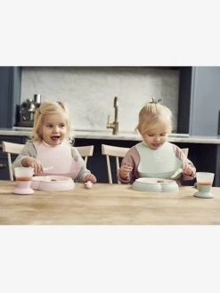 Bavoir Avec Récupérateur BABYBJORN Rose Pastel - Baby Bjorn -Buki France Shop bavoir avec recuperateur babybjorn 5