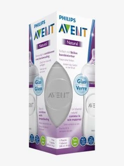 Biberon Verre 240 Ml Philips AVENT Natural Sans BPA Transparent - Philips Avent 7 Biberon Verre 240 Ml Philips AVENT Natural Sans BPA Transparent - Philips Avent -Buki France Shop biberon verre 240 ml philips avent natural sans bpa 3