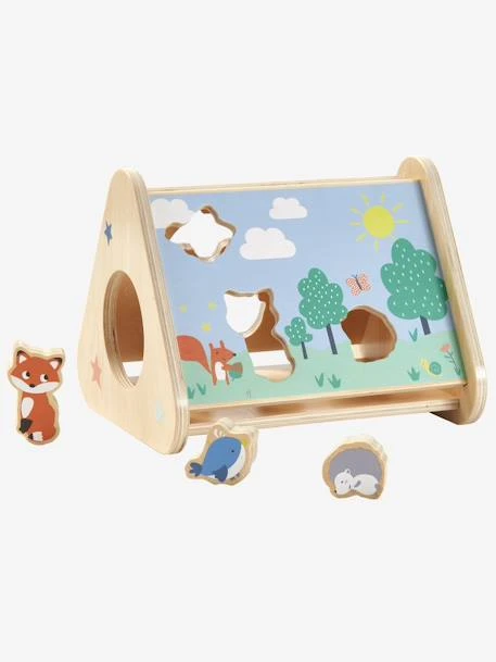 Boîte à Formes Des Animaux En Bois FSC® Multicolore - Vertbaudet 2 Boîte à Formes Des Animaux En Bois FSC® Multicolore - Vertbaudet – Image 2