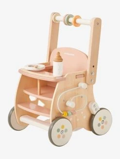 Chariot De Marche Poussette En Bois FSC® Rose - Vertbaudet 10 Chariot De Marche Poussette En Bois FSC® Rose - Vertbaudet -Buki France Shop chariot de marche poussette en bois fsc 4