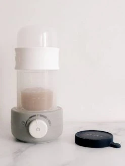 Chauffe-biberon Et Stérilisateur BEABA Baby Milk Second Gris/blanc - Beaba 8 Chauffe-biberon Et Stérilisateur BEABA Baby Milk Second Gris/blanc - Beaba -Buki France Shop chauffe biberon et sterilisateur beaba baby milk second 2