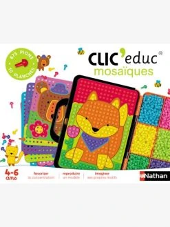 Clic Educ Mosaïques NATHAN Blanc - Nathan