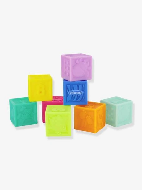 Coffret 20 Pièces Sensorielles - INFANTINO Multicolor - Infantino 4 Coffret 20 Pièces Sensorielles - INFANTINO Multicolor - Infantino – Image 4