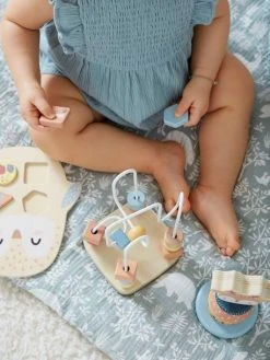 Coffret 3 Jeux D'éveil Les Amis De La Forêt En Bois FSC® Beige - Vertbaudet -Buki France Shop coffret 3 jeux deveil les amis de la foret en bois fsc 2