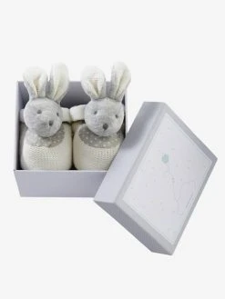 Coffret Chaussons Lapinou. Beige - Vertbaudet 5 Coffret Chaussons Lapinou. Beige - Vertbaudet -Buki France Shop coffret chaussons lapinou 2