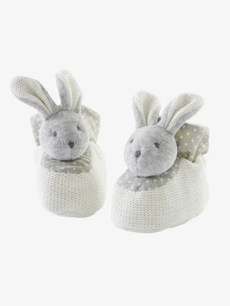 Coffret Doudou Et Chaussons Beige - Vertbaudet 1 Coffret Doudou Et Chaussons Beige - Vertbaudet