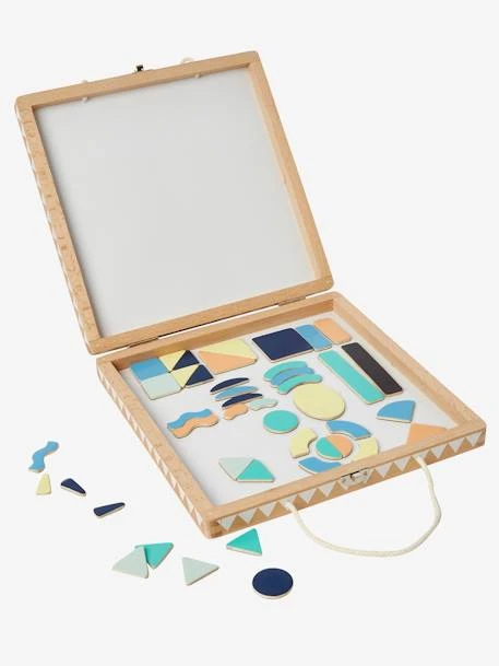 Coffret Magnétique Géoforme En Bois FSC® Multicolore - Vertbaudet 2 Coffret Magnétique Géoforme En Bois FSC® Multicolore - Vertbaudet – Image 2