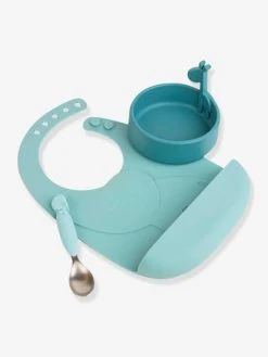 Coffret Premier Repas 3 Pièces DONE BY DEER Peekaboo Deer Friends En Silicone Bleu - Done By Deer -Buki France Shop coffret premier repas 3 pieces done by deer peekaboo deer friends en silicone 2