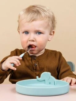 Coffret Repas 3 Pièces DONE BY DEER Peekaboo Deer Friends En Silicone Bleu - Done By Deer -Buki France Shop coffret repas 3 pieces done by deer peekaboo deer friends en silicone 2