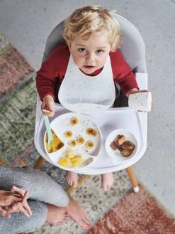 Coffret Repas En Silicone Set Baby Blue - Vertbaudet -Buki France Shop coffret repas en silicone 4