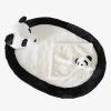 Coffret Tapis De Jeu + Doudou Panda. Noir - Vertbaudet