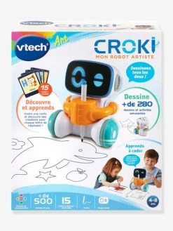 Croki Mon Robot Artiste - VTECH Multicolore - Toutes Les Marques 5 Croki Mon Robot Artiste - VTECH Multicolore - Toutes Les Marques -Buki France Shop croki mon robot artiste vtech 2