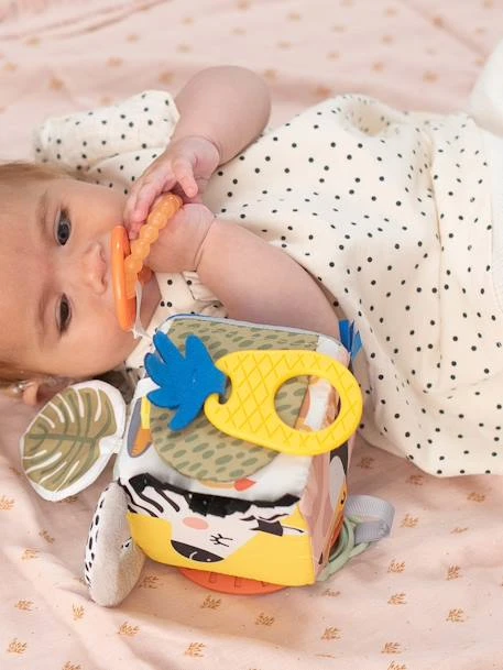 Cube D'Éveil Savane - TAF TOYS Orange - Taf Toys 3 Cube D'Éveil Savane - TAF TOYS Orange - Taf Toys – Image 3