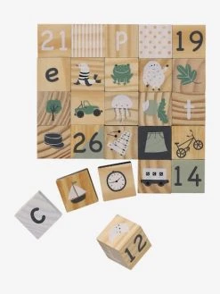 Cubes Alphabet En Bois FSC® Multicolore - Vertbaudet -Buki France Shop cubes alphabet en bois fsc 2