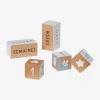 Cubes De L'âge Spécial Photos En Bois FSC® Multicolore - Vertbaudet