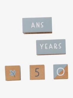 Cubes De L'âge Spécial Photos En Bois FSC® Multicolore - Vertbaudet -Buki France Shop cubes de lage special photos en bois fsc 5