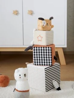 Cubes En Tissu MES PETITS JOUETS Multicolore - Vertbaudet -Buki France Shop cubes en tissu mes petits jouets 4