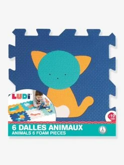 Dalles 6 Animaux LUDI Multicolore - Ludi -Buki France Shop dalles 6 animaux ludi 3