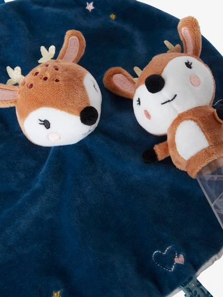 Doudou + Bâton De Pluie Forêt Enchantée Multicolore - Vertbaudet 4 Doudou + Bâton De Pluie Forêt Enchantée Multicolore - Vertbaudet – Image 4