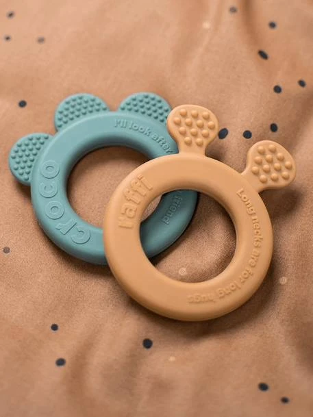 Doudou Plat Attache Sucette - DONE BY DEER Moutarde - Done By Deer 4 Doudou Plat Attache Sucette - DONE BY DEER Moutarde - Done By Deer – Image 4