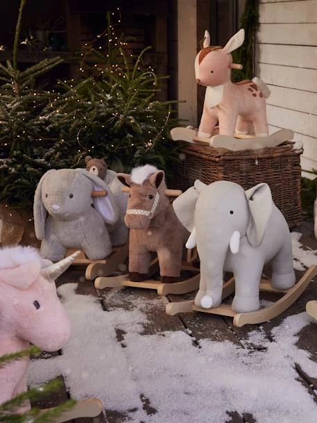 Faon à Bascule En Bois FSC® Multicolore - Vertbaudet 3 Faon à Bascule En Bois FSC® Multicolore - Vertbaudet – Image 3