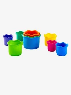 Gobelets De Bain En Plastique à Empiler Multicolore - Vertbaudet -Buki France Shop gobelets de bain en plastique a empiler 2