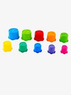 Gobelets De Bain En Plastique à Empiler Multicolore - Vertbaudet -Buki France Shop gobelets de bain en plastique a empiler 4