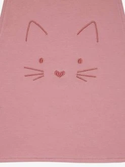 Grand Bavoir Brodé Animaux Rose Poudré/chat - Vertbaudet 5 Grand Bavoir Brodé Animaux Rose Poudré/chat - Vertbaudet -Buki France Shop grand bavoir brode animaux 2