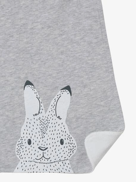 Grand Bavoir Enfant Gris Chiné - Vertbaudet 4 Grand Bavoir Enfant Gris Chiné - Vertbaudet – Image 4