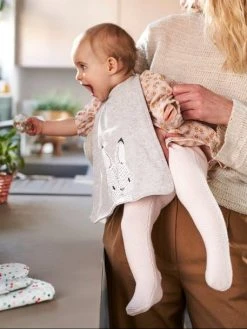 Grand Bavoir Enfant Gris Chiné - Vertbaudet 10 Grand Bavoir Enfant Gris Chiné - Vertbaudet -Buki France Shop grand bavoir enfant 4