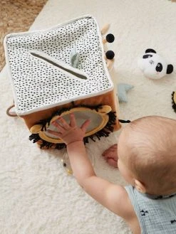 Grand Cube D'activités En Tissu TANZANIE Multicolore - Vertbaudet 9 Grand Cube D'activités En Tissu TANZANIE Multicolore - Vertbaudet -Buki France Shop grand cube dactivites en tissu tanzanie 3