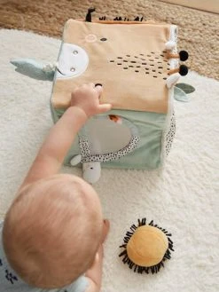 Grand Cube D'activités En Tissu TANZANIE Multicolore - Vertbaudet 10 Grand Cube D'activités En Tissu TANZANIE Multicolore - Vertbaudet -Buki France Shop grand cube dactivites en tissu tanzanie 4