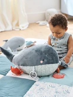 Grande Peluche D'activités SOUS L'OCÉAN Gris - Vertbaudet 6 Grande Peluche D'activités SOUS L'OCÉAN Gris - Vertbaudet -Buki France Shop grande peluche dactivites sous locean 2