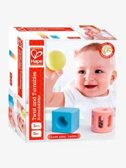 Hochet Géométrique HAPE Multicolore - Hape -Buki France Shop hochet geometrique hape 3