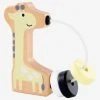 Hochet Girafe En Bois FSC® Multicolore - Vertbaudet