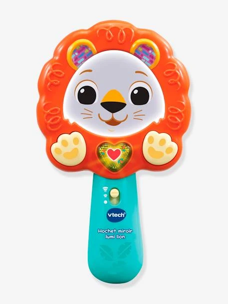 Hochet Miroir Lumi VTECH Orange - Toutes Les Marques 1 Hochet Miroir Lumi VTECH Orange - Toutes Les Marques