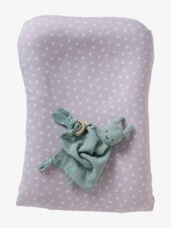 Housse De Matelas à Langer En Jersey Bois De Rose Imprimé - Vertbaudet -Buki France Shop housse de matelas a langer en jersey 5