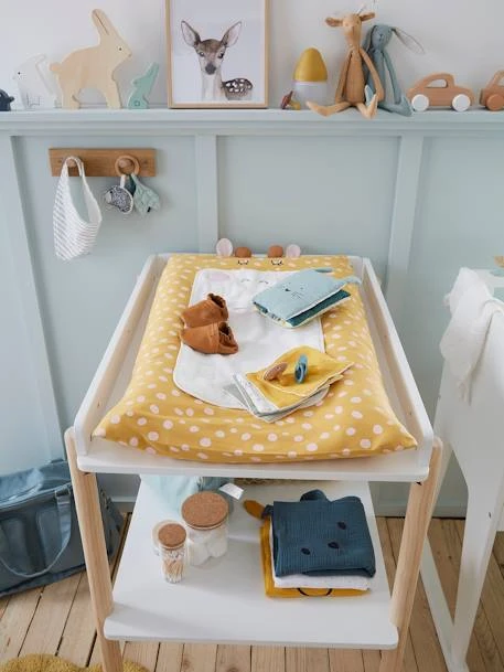 Housse De Matelas à Langer GIRAFE Ocre / Multicolore - Vertbaudet 5 Housse De Matelas à Langer GIRAFE Ocre / Multicolore - Vertbaudet – Image 5