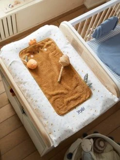 Housse De Matelas à Langer LOVELY FARM écru - Vertbaudet -Buki France Shop housse de matelas a langer lovely farm 4