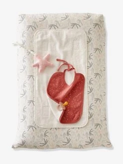 Housse De Matelas à Langer Personnalisable SOUS L'OCÉAN Blanc/bleu - Vertbaudet -Buki France Shop housse de matelas a langer personnalisable sous locean 3