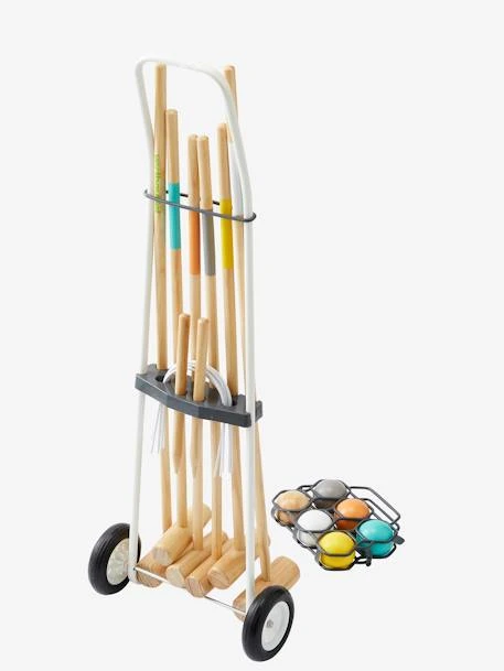 Jeu De Croquet Enfant En Bois FSC® Multicolore - Vertbaudet 2 Jeu De Croquet Enfant En Bois FSC® Multicolore - Vertbaudet – Image 2