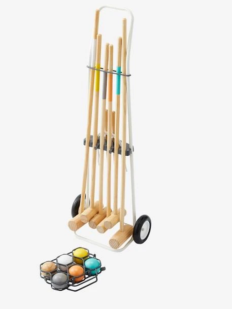 Jeu De Croquet Enfant En Bois FSC® Multicolore - Vertbaudet 1 Jeu De Croquet Enfant En Bois FSC® Multicolore - Vertbaudet