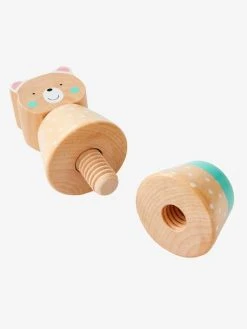 Jeu Des Animaux à Visser En Bois FSC® Multicolore - Tanzanie - Vertbaudet -Buki France Shop jeu des animaux a visser en bois fsc 3